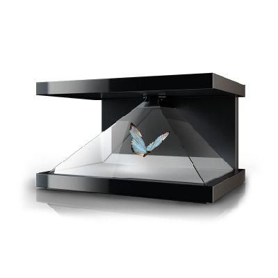 3D Advertising Hologram Projection Pyramid Holographic Display Showcase