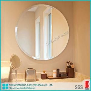 Bathroom Bedroom Explosion-Proof Wall Mount Mirror with Beveled Edge