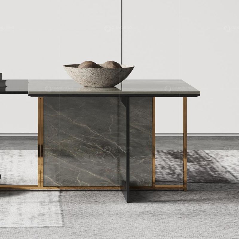 Living Room Nordic Modern Simple Designer Books Coffee Table Set