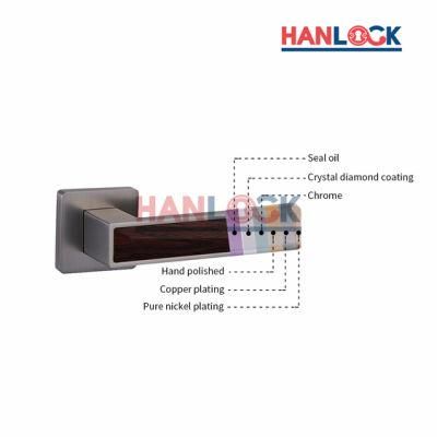 High Quality Wooden Door 304 Stainless Steel Lever Door Handle