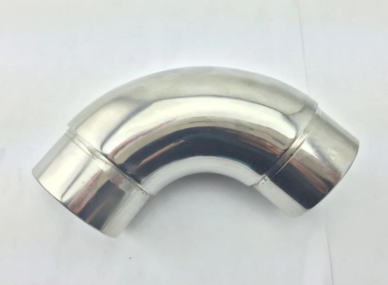 Mirror or Satin Pipe Stainless Steel Elbow for Staircase Railing Aj-008