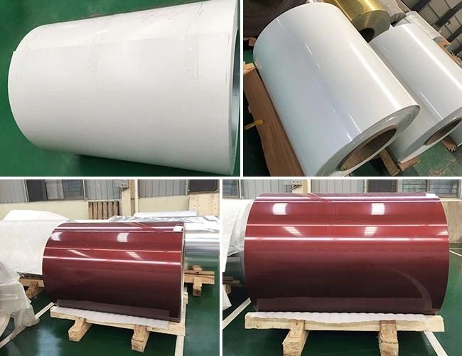 1050 1060 3003 5005 5052 Color Coated Aluminum Strip