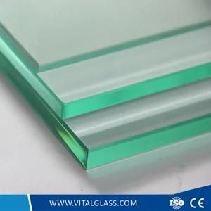 2~19mm Tempered Clear Float/Laminated/Reflective/Frosted/Acid Etched Glass with Ce &amp; ISO9001