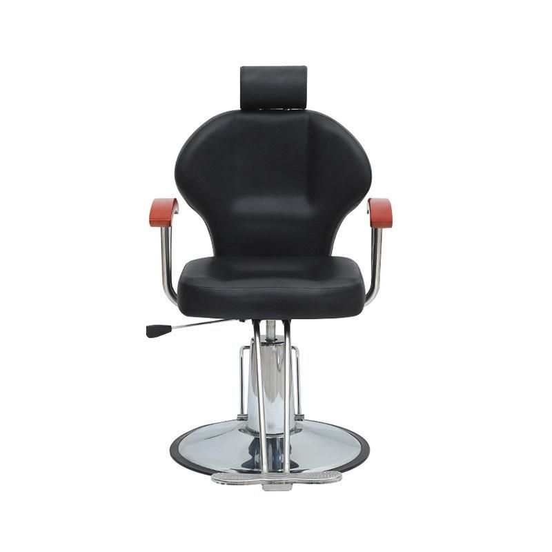 Hl-1188 Salon Barber Chair for Man or Woman with Stainless Steel Armrest and Aluminum Pedal