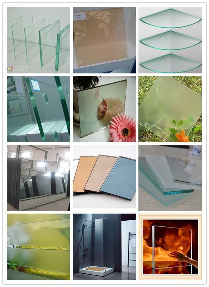 3mm, 4mm, 5mm, 6mm, 8mm, 10mm, 12mm, Clear Float Glass, Tinted Glass, Reflective Glass, Tempered Glass, Laminated Glass with Ce Approved