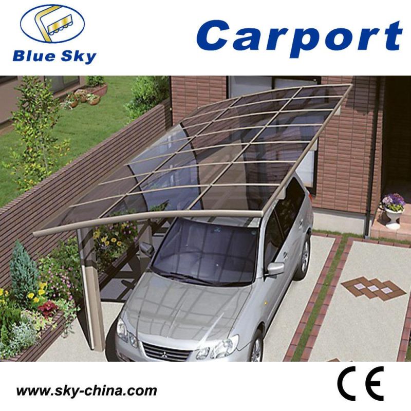 Good Quality Free Standing Aluminum Polycarbonate Carport Gazebo Tent Carparking (B800)