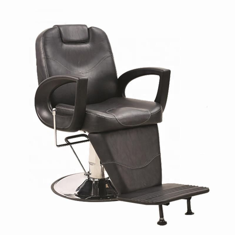 Hl-9217 Salon Barber Chair for Man or Woman with Stainless Steel Armrest and Aluminum Pedal