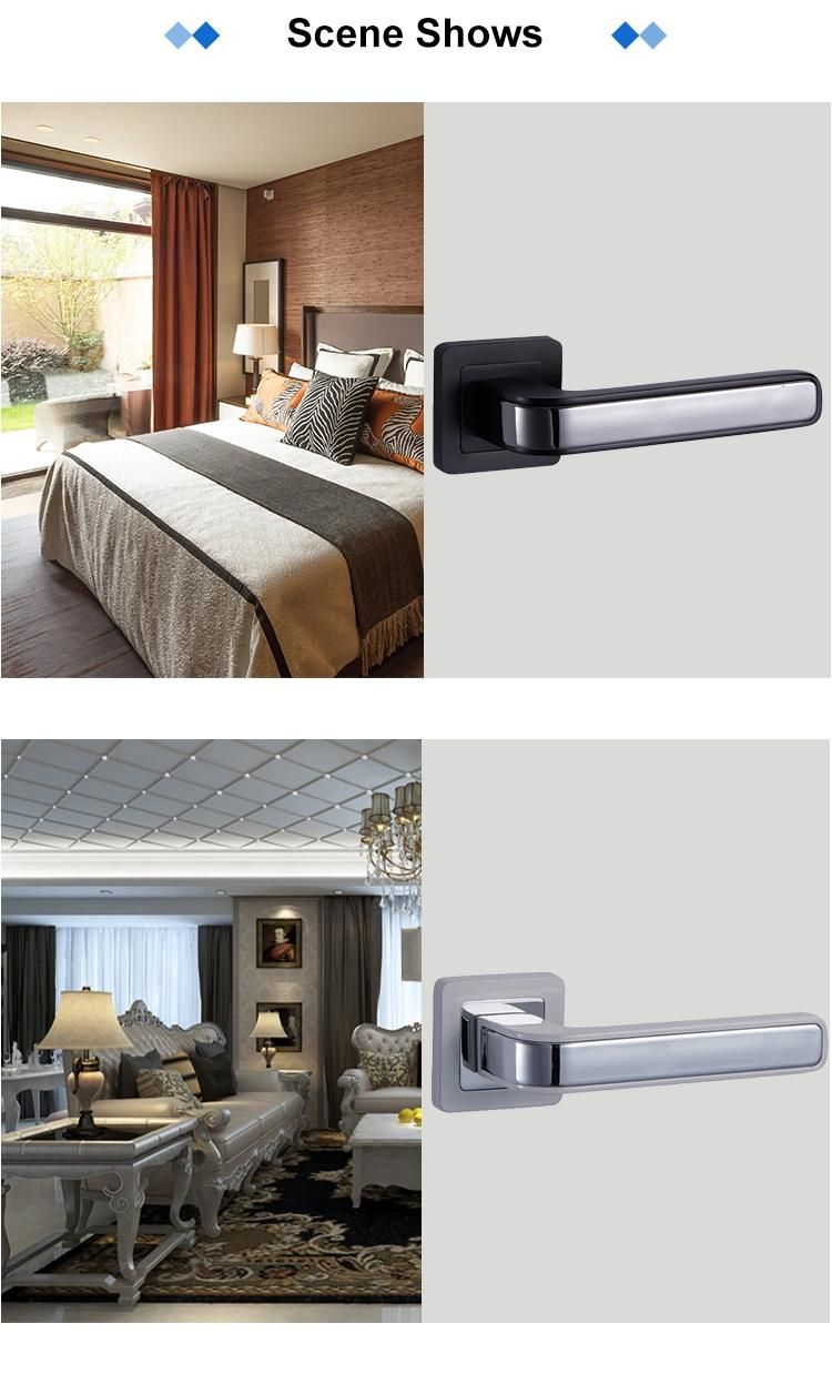 Designer Wooden Door Handle Interior Door Hardware, Door Handle Manufacturer