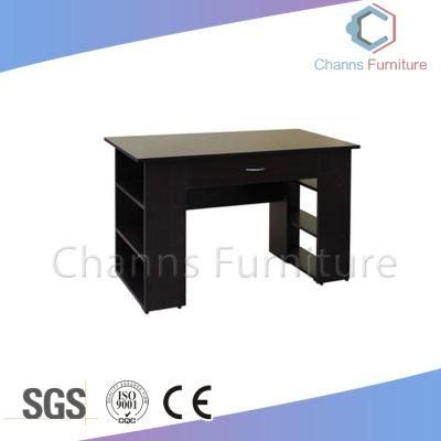 Fashion Black Office Desk Wooden Computer Table (CAS-CD1847)