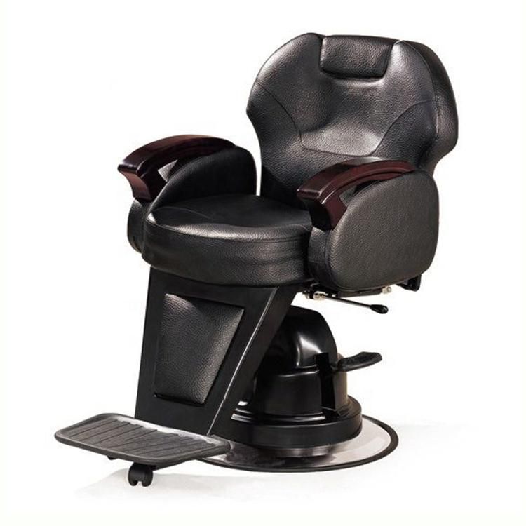 Hl-6038 Salon Barber Chair Hl-6038 for Man or Woman with Stainless Steel Armrest and Aluminum Pedal