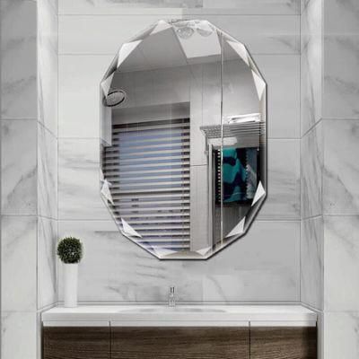 ODM Amusement 3mm Beveled Salon Furniture Decorative China Factory Frameless Bathroom Mirror