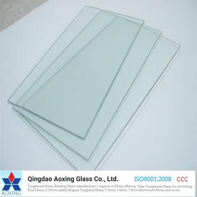 3mm-19mm Clear/Ultra Clear Float Glass with SGS, ISO Certificates