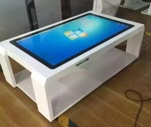 2K Custom Multi-Touch Interactive Coffee Machine Digital Signature Smart Multi Touch Table with Speaker