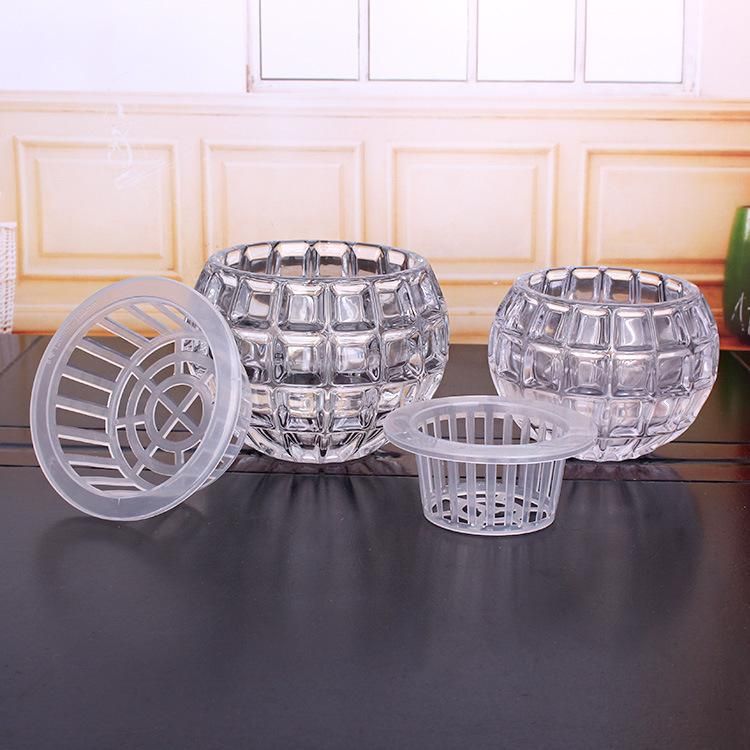 Different Sizes Glass Candle Holders