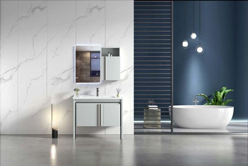 PVC Modern Style Bathroom Cabinet Hot Sale Bathroom Furniture Cabinet