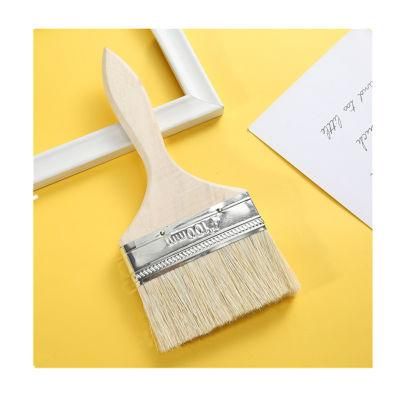 Wholesale Wood Handle Paint Brush Bristles Wood Handle Bristle Brush Bristle Brush