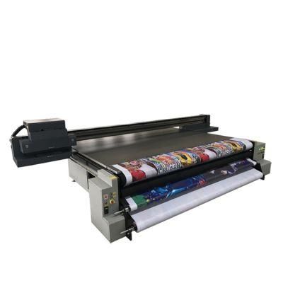 Ntek Digital UV Flatbed with Roll to Roll Printer Advertising Billboard Printing Machines