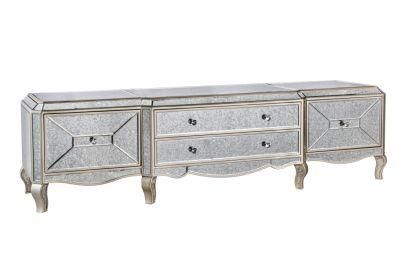 Modern Design Quality Assurance Excellent Workmanship White Mirrored Sideboard