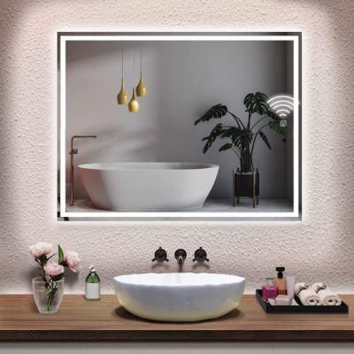 Smart Screen LED Lighted Bathroom Touch Screen Smart Mirror Glass WiFi Magic TV Mirror for Bathroom