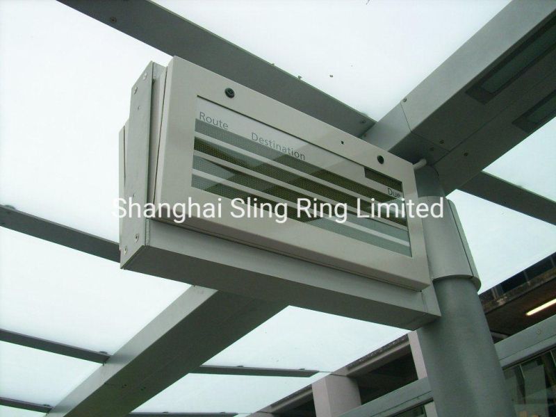 Fashionable Outdoor Furniture Metal Bus Station Shelter