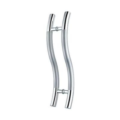 Handles Gate Stainless Steel Hardware Glass Double Pull Metal Design Door Handle (01-140)