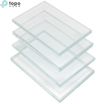 3mm-19mm Extra Ultra Clear Glass for Decoration Building Glass (UC-TP)