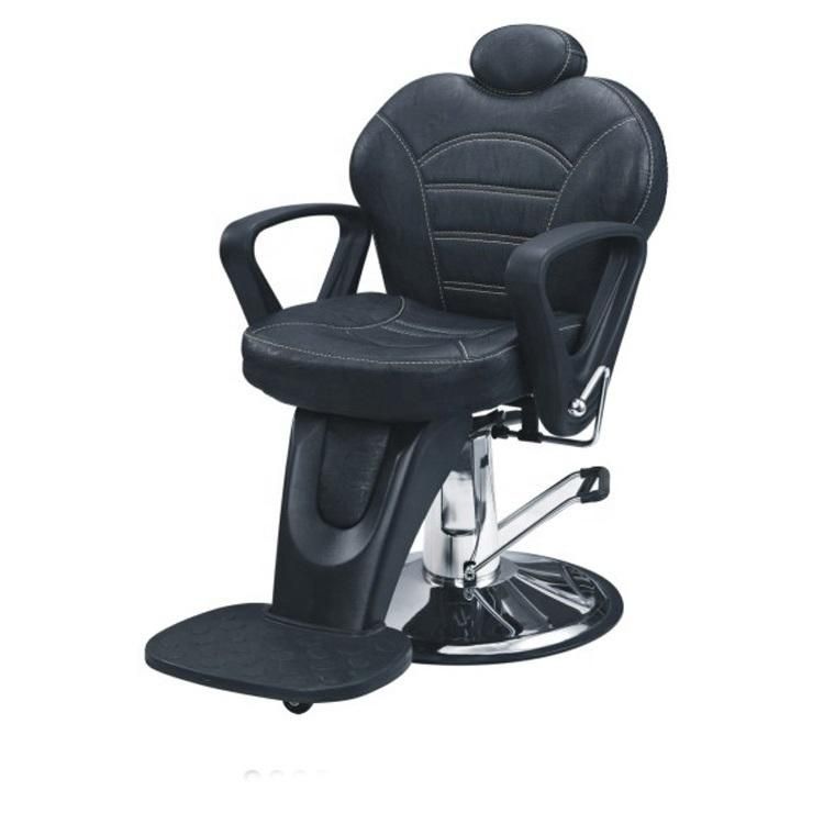 Hl- 6700 Salon Barber Chair for Man or Woman with Stainless Steel Armrest and Aluminum Pedal