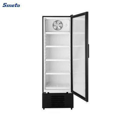 Hot Selling Upright Commercial Beverage Glass Door Display Cooler Showcase