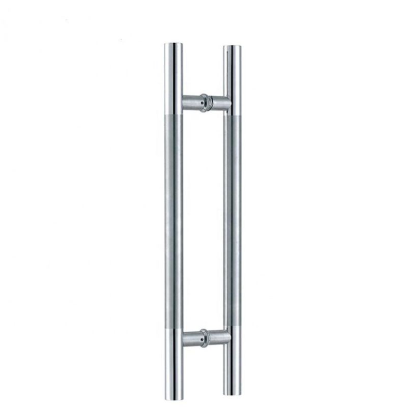 Handles Gate Stainless Steel Hardware Glass Double Pull Metal Design Door Handle (01-140)