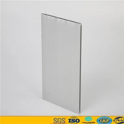 Anodizing White/Silver Aluminium Extrusion Profile Building Material