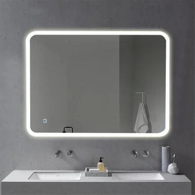 Rectangle 48X36&quot; Wall Mounted LED Full Length Mirror for Bedroom Bathroom Salon
