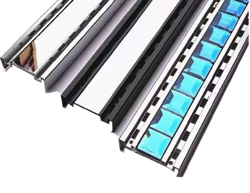 Hot Sale Aluminum Profile Store Products Stainless Steel Display Rack Strip Aluminum LED Decoration Trim