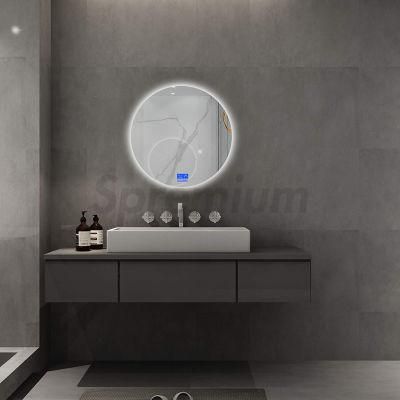 Wholesale Luxury Home Decorative Smart Mirror Modern Bathroom Vanity LED Bathroom Backlit Wall Glass Vanity Mirror