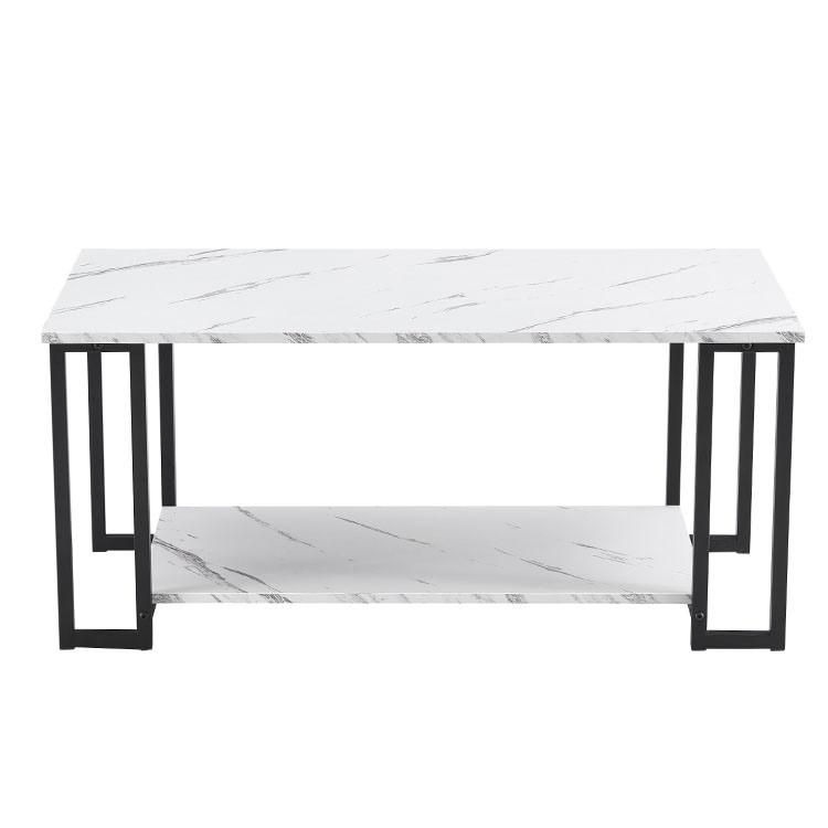 Hot Sale High Quality of Glass Marble Cheap Modern Dining Table Marble Dining Table Sets MDF Top Dining Table