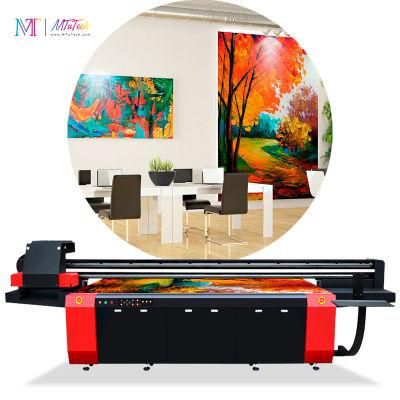 Large Format Automatic Flatbed Inkjet UV Digital Printing Machine Glass/Metal/Wood Printer