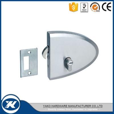 Zinc Alloy Glass Display Cabinet Cupboard Lock for Double Door