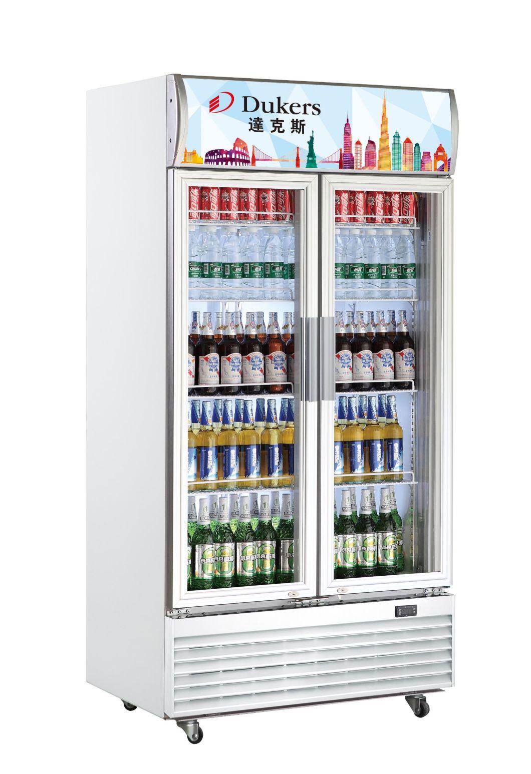 Dukers 138L Single Door Beer Cooler, Back Bar Cooler, Glass Showcase, Beer Display Case