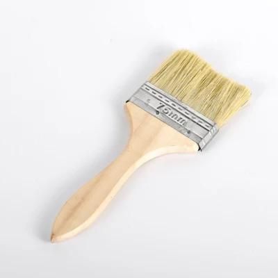 Double Colour Plastic Handle Power Paint Painting Flat Brush