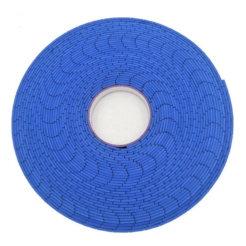 Blue Glass Gasket Separator PVC Rubber Cling Foam Glass Protector Pad for Shipping on Rolls Paper Liner