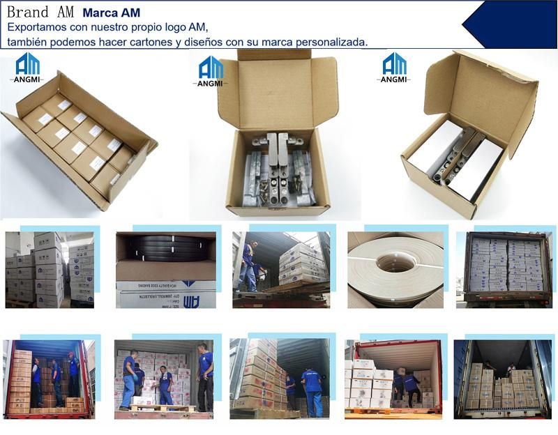 Angmi Made Full Extension Soft Close Tandem Box with Glass Cabinet Fittings Drawer Slides