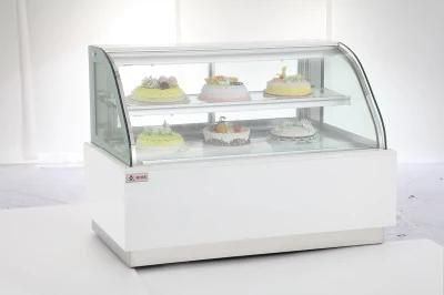Cheering Orthodrome Glass Door Cake Showcase/ Display /Cabinet