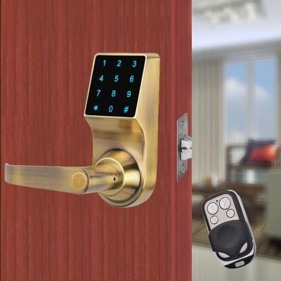 Remote Control Digital Touch Screen Frameless Glass Door Electric Locks for Home Hotel Warehouse Appartment Wooden Doors