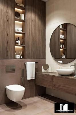 New Design Modern Wall Mounted Bathroom Vanity Bath Cabinets 4 Drawer