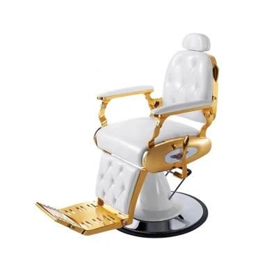 Hl-9255A Salon Barber Chair Hl-9244 for Man or Woman with Stainless Steel Armrest and Aluminum Pedal