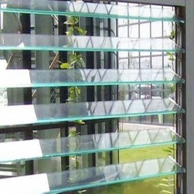 3-6mm Clear Lover Glass Clear/ Tinted Louver Glass for Window