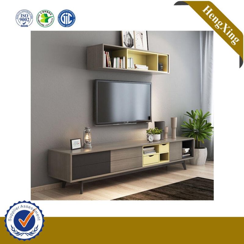 Modern Hotel Home Furniture Melamine Laminated Coffee Table Wooden Side Wall TV Stand Cabinet