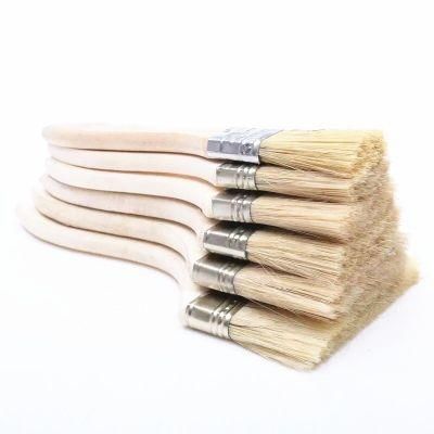 Types of Paint Brushes 4&prime;&prime; Paint Brush with Wooden Handle