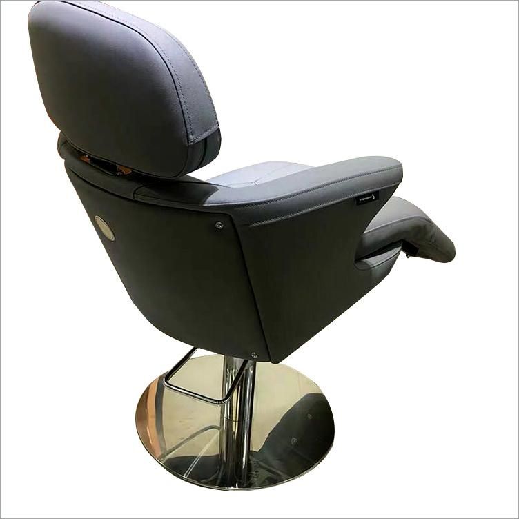 Hl-7273A Salon Barber Chair for Man or Woman with Stainless Steel Armrest and Aluminum Pedal