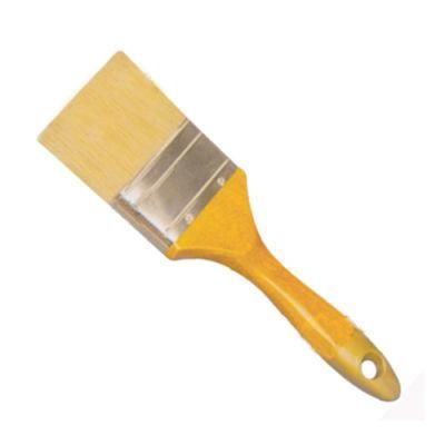 Hautine Paint Brushes Wooden Handle Bristle Brush for Wall