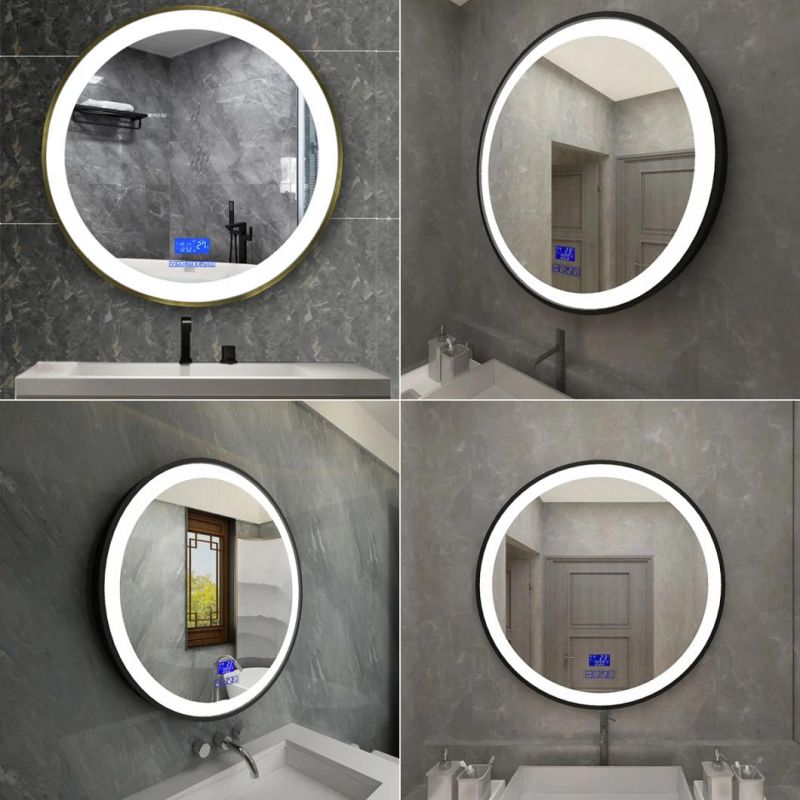 Wholesale Luxury Bathroom Accessories Smart Mirror Wholesale LED Bathroom Backlit Wall Glass Vanity Mirror Water Proof